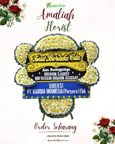Papan Bunga Duka di Purorejo